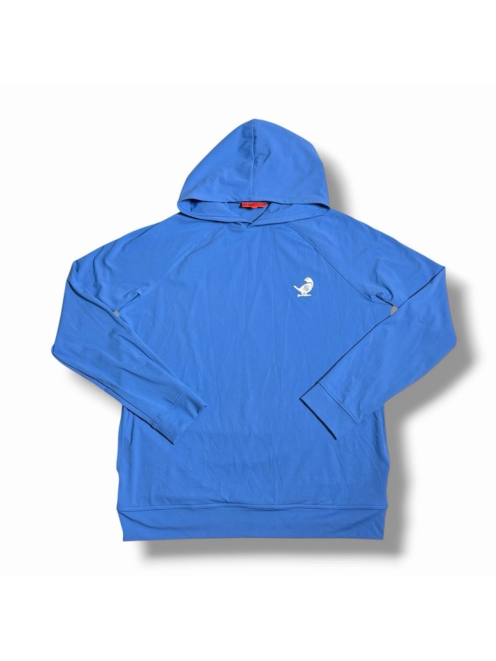 REDVANLY Hoodie Mens Large Blue Yonder New York Golf Club Performance Golf